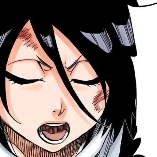 🪭 Стикер «Rukia Kuchiki Рукия Кучики» для Telegram