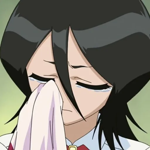 🪭 Стикер «Rukia Kuchiki Рукия Кучики» для Telegram