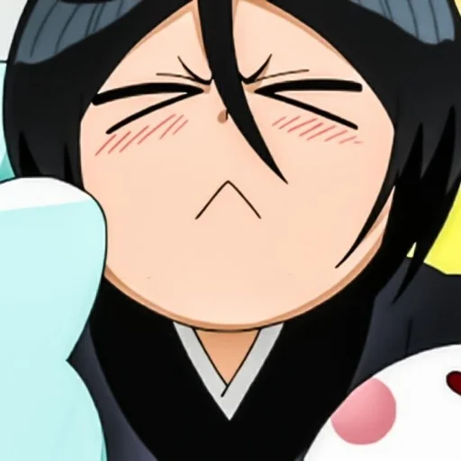 🪭 Стикер «Rukia Kuchiki Рукия Кучики» для Telegram