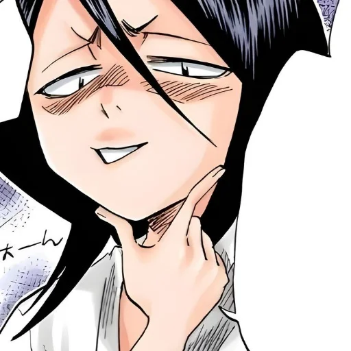 🪭 Стикер «Rukia Kuchiki Рукия Кучики» для Telegram