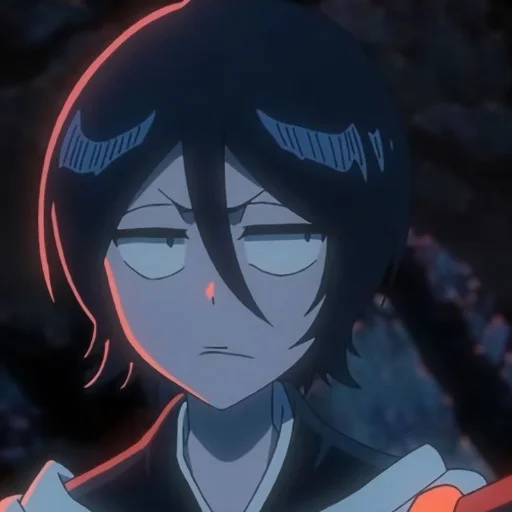 🪭 Стикер «Rukia Kuchiki Рукия Кучики» для Telegram