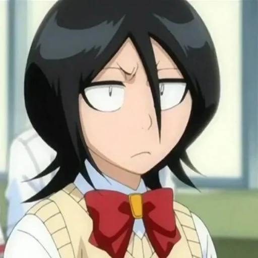 🪭 Стикер «Rukia Kuchiki Рукия Кучики» для Telegram