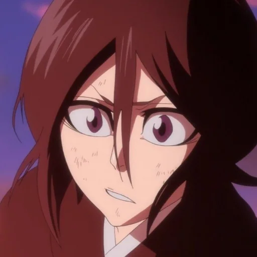 🪭 Стикер «Rukia Kuchiki Рукия Кучики» для Telegram