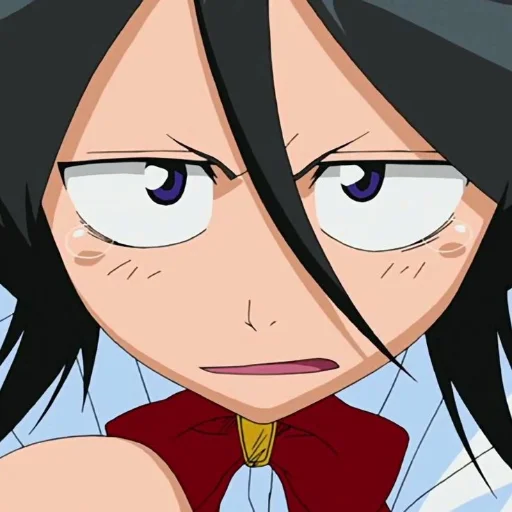 🪭 Стикер «Rukia Kuchiki Рукия Кучики» для Telegram