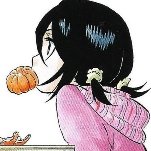 🪭 Стикер «Rukia Kuchiki Рукия Кучики» для Telegram
