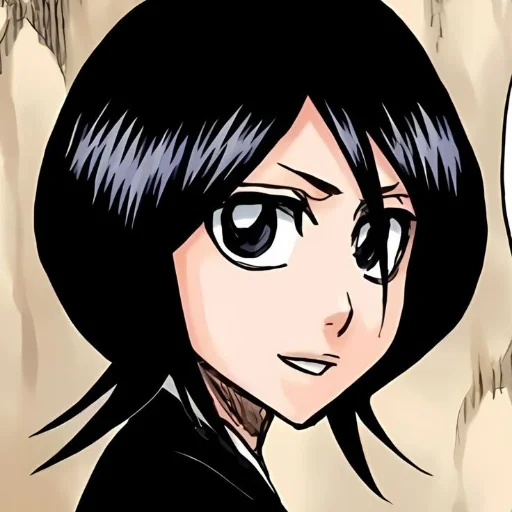 🪭 Стикер «Rukia Kuchiki Рукия Кучики» для Telegram