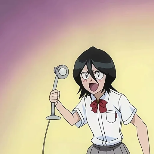 🪭 Стикер «Rukia Kuchiki Рукия Кучики» для Telegram
