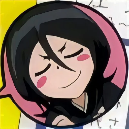 🪭 Стикер «Rukia Kuchiki Рукия Кучики» для Telegram