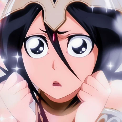 🪭 Стикер «Rukia Kuchiki Рукия Кучики» для Telegram