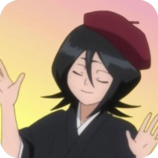 🖐 Стикер «Rukia Kuchiki» для Telegram