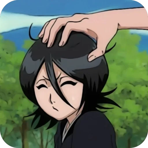 😑 Стикер «Rukia Kuchiki» для Telegram