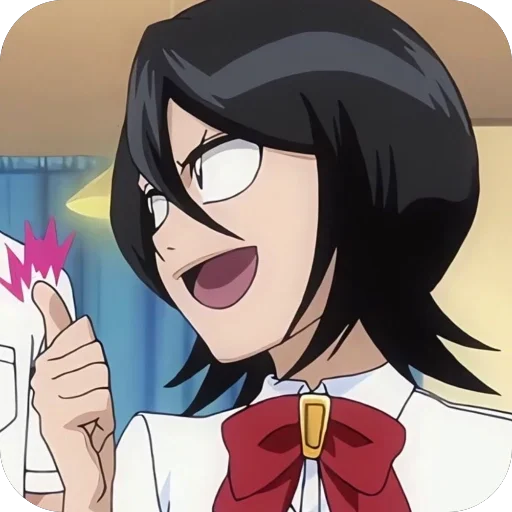 😆 Стикер «Rukia Kuchiki» для Telegram
