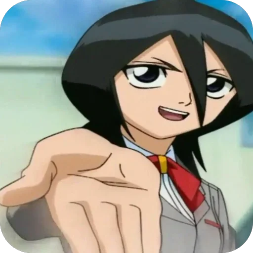 😄 Стикер «Rukia Kuchiki» для Telegram