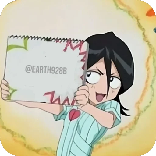 😄 Стикер «Rukia Kuchiki» для Telegram