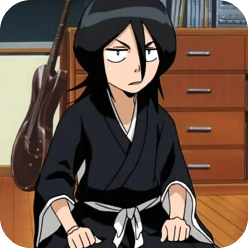 😬 Стикер «Rukia Kuchiki» для Telegram