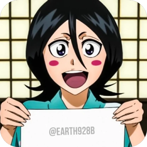 😃 Стикер «Rukia Kuchiki» для Telegram