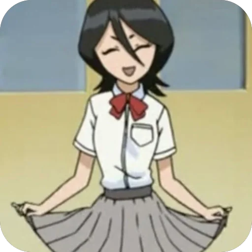 😊 Стикер «Rukia Kuchiki» для Telegram