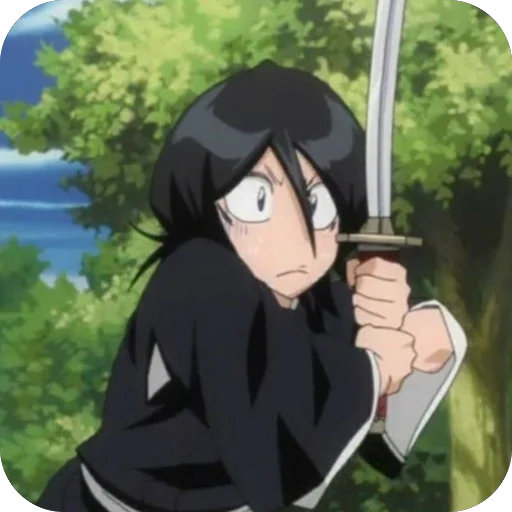 😳 Стикер «Rukia Kuchiki» для Telegram