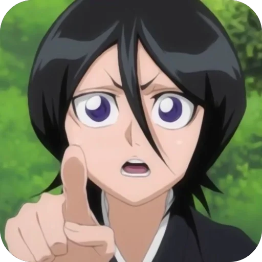 😳 Стикер «Rukia Kuchiki» для Telegram