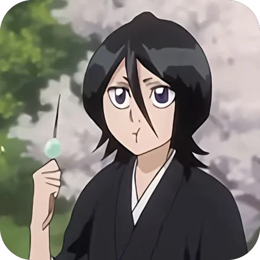 😶 Стикер «Rukia Kuchiki» для Telegram