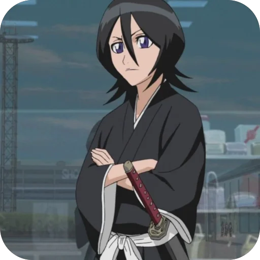 🙂 Стикер «Rukia Kuchiki» для Telegram