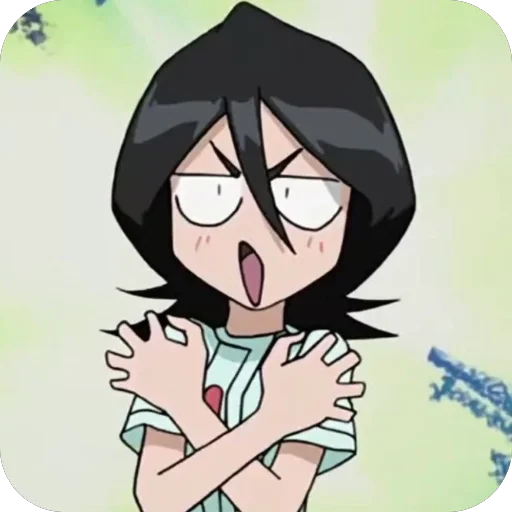 😮 Стикер «Rukia Kuchiki» для Telegram