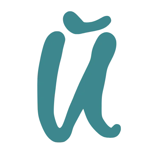 🔤 Эмодзи «Рукописный бирюзовый шрифт» для Telegram