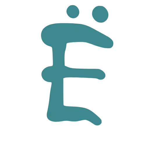 🔤 Эмодзи «Рукописный бирюзовый шрифт» для Telegram