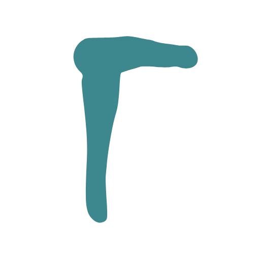 🔤 Эмодзи «Рукописный бирюзовый шрифт» для Telegram