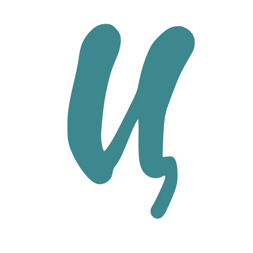 🔤 Эмодзи «Рукописный бирюзовый шрифт» для Telegram