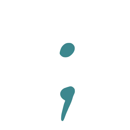 🔤 Эмодзи «Рукописный бирюзовый шрифт» для Telegram