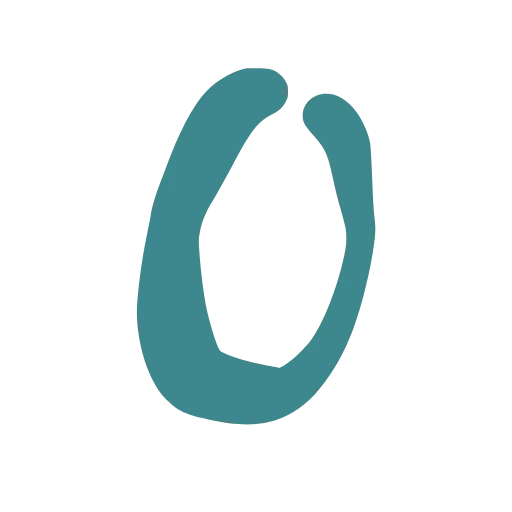 🔤 Эмодзи «Рукописный бирюзовый шрифт» для Telegram