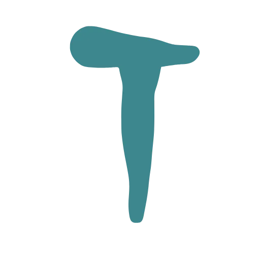 🔤 Эмодзи «Рукописный бирюзовый шрифт» для Telegram