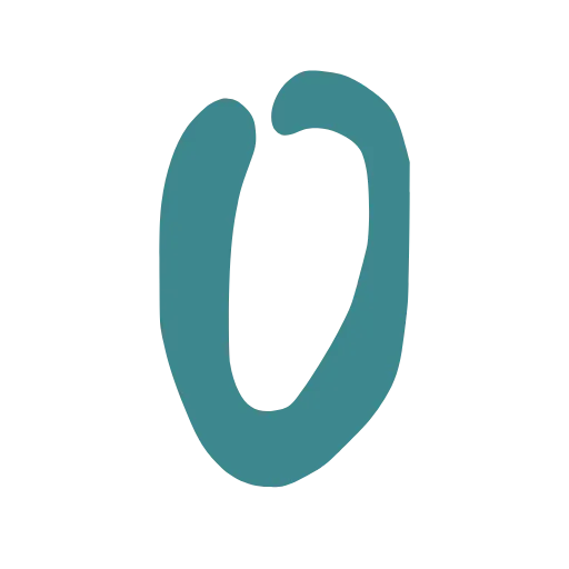 🔤 Эмодзи «Рукописный бирюзовый шрифт» для Telegram