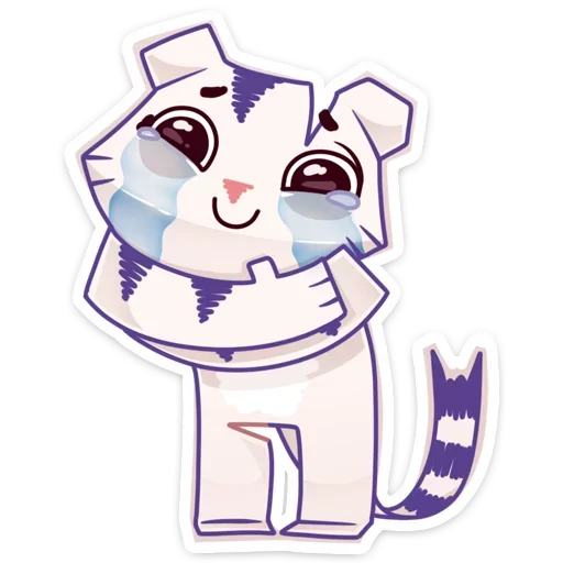 😭 Стикер «Бумажный тигр Руммка» для Telegram