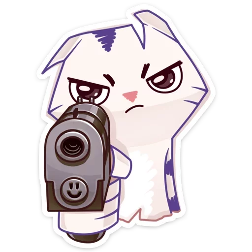 😠 Стикер «Бумажный тигр Руммка» для Telegram