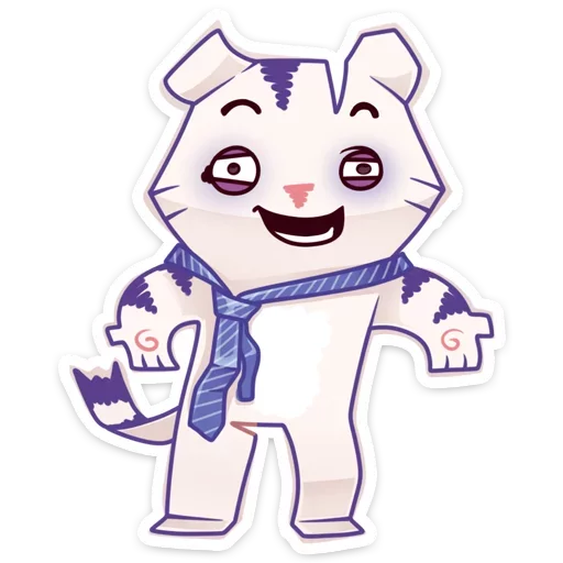 😜 Стикер «Бумажный тигр Руммка» для Telegram