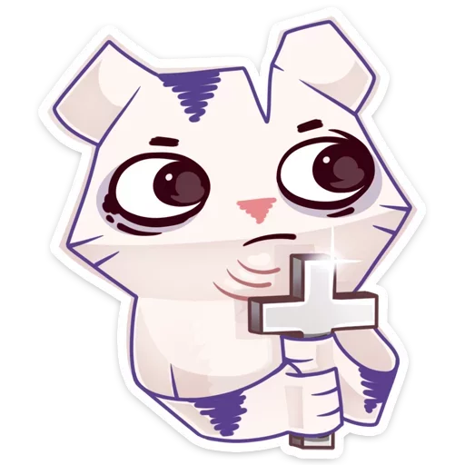 😵 Стикер «Бумажный тигр Руммка» для Telegram