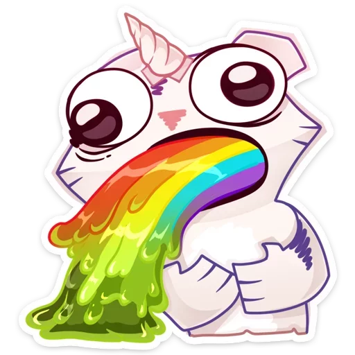 🌈 Стикер «Бумажный тигр Руммка» для Telegram