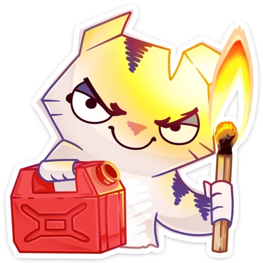 😏 Стикер «Бумажный тигр Руммка» для Telegram