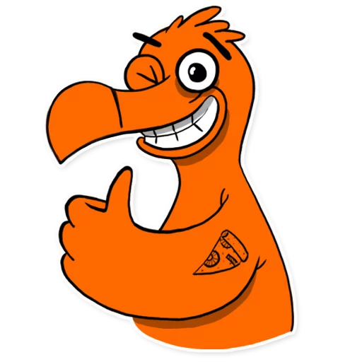 👍 Стикер «Dodo» для Telegram