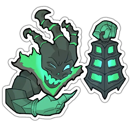 😈 Стикер «Runeterra Stickers» для Telegram