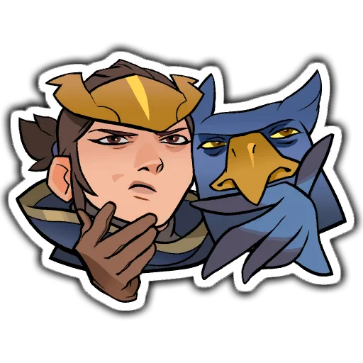 🤔 Стикер «Runeterra Stickers» для Telegram