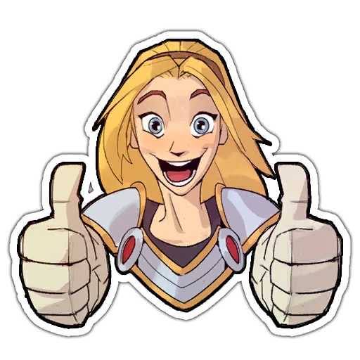 👍 Стикер «Runeterra Stickers» для Telegram