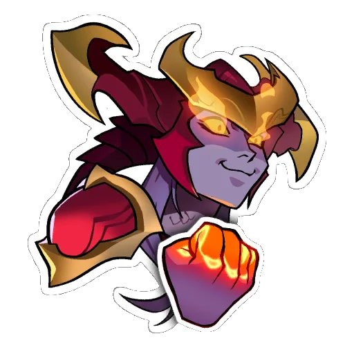 ✊ Стикер «Runeterra Stickers» для Telegram