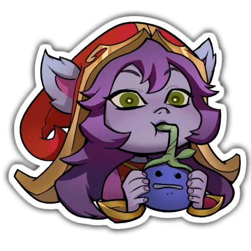 🧐 Стикер «Runeterra Stickers» для Telegram