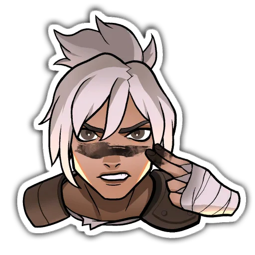 🦹‍♀️ Стикер «Runeterra Stickers» для Telegram