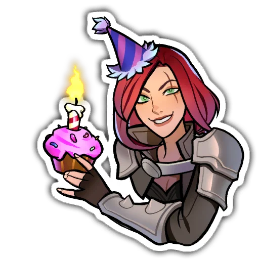 🥳 Стикер «Runeterra Stickers» для Telegram
