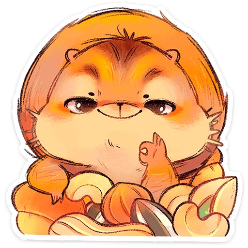 🌟 Стикер «Руни» для Telegram
