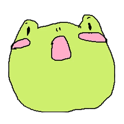 😯 Стикер «cursed frog Runta!! (runtadesu)» для Telegram